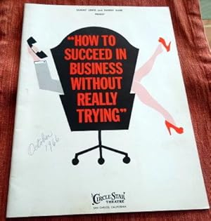 How to Succeed in Business Without Really Trying. Staring Rick Nelson and Rudy Vallee. Souvenir P...