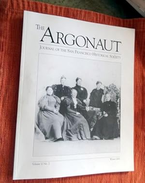 Imagen del vendedor de The Argonaut, Journal of the San Francisco Historical Society, Winter 2001. Volume 12, No.2. a la venta por The Bookstall