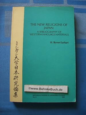 Bild des Verkufers fr New Religions of Japan: A Bibliography of Western-Language Materials. zum Verkauf von Antiquariat BehnkeBuch