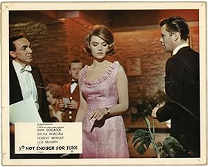 Image du vendeur pour Agent 8 3/4 [Hot Enough for June] (Original British front-of-house card from the 1964 film) mis en vente par Royal Books, Inc., ABAA