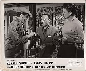 Bild des Verkufers fr Dry Rot (Original British front-of-house card from the 1956 film) zum Verkauf von Royal Books, Inc., ABAA