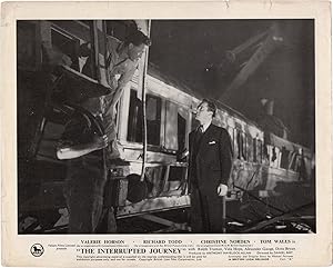 Image du vendeur pour The Interrupted Journey (Original British front-of-house card from the 1949 film) mis en vente par Royal Books, Inc., ABAA