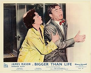 Imagen del vendedor de Bigger Than Life (Two original British front-of-house cards from the 1956 film) a la venta por Royal Books, Inc., ABAA