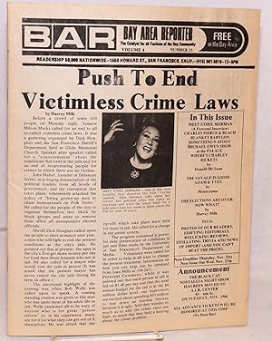 Immagine del venditore per B.A.R. Bay Area Reporter: the catalyst for all factions of the gay community, vol. 4, #23; Push to end victimless crime laws venduto da Bolerium Books Inc.