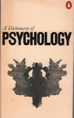 A Dictionary of Psychology