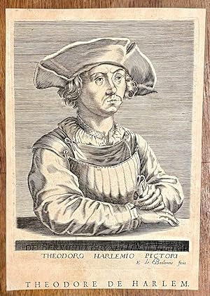 [Antique print, engraving/gravure, 1682] Barent van Orley (Académie des sciences et des arts.; bo...