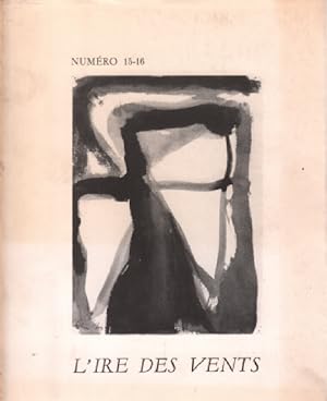 Seller image for L'ire des vents n 15-16 for sale by librairie philippe arnaiz