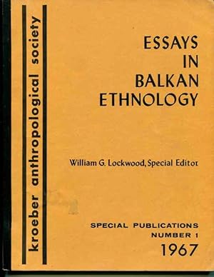 Seller image for Essays in Balkan Ethnology (special publications number 1, 1967) for sale by Orca Knowledge Systems, Inc.