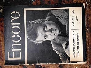 Imagen del vendedor de Encore: The Voice of Vital Theatre March-April 1960, Number Twenty-four, Vol. 7 No.2 a la venta por Ripping Yarns