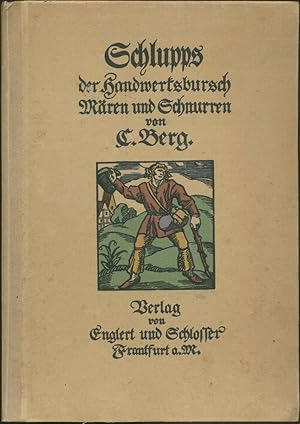 Imagen del vendedor de Schlupps der Handwerksbursch. Mren und Schnurren. 26.-30. Tausend. a la venta por Schsisches Auktionshaus & Antiquariat