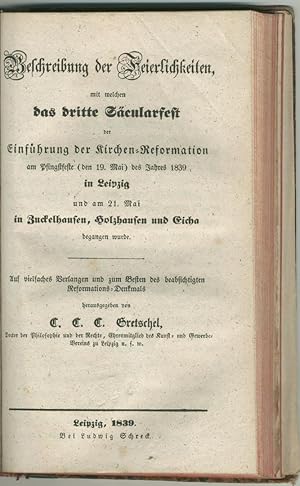 Beschreibung der Feierlichkeiten, mit welchen das dritte Säcularfest der Einführung der Kirchen-R...