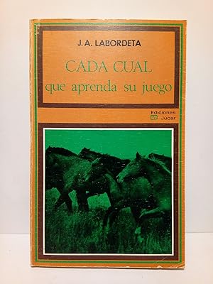 Seller image for Cada cual que aprenda su juego y El Trajinero for sale by Librera Miguel Miranda