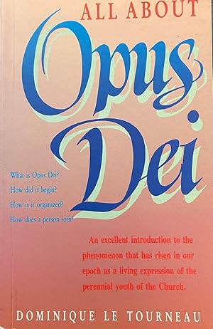 Seller image for All About Opus Dei for sale by BookMarx Bookstore