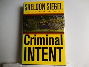 Seller image for Criminal Intent for sale by Horton Colbert