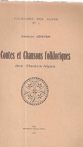 Immagine del venditore per Contes et Chansons Folkloriques des Huates-Alpes.livret 1 venduto da dansmongarage