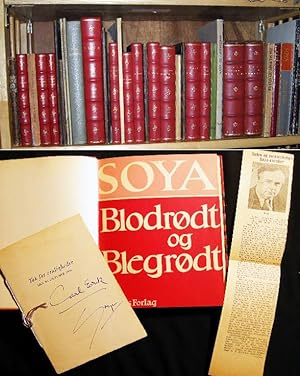 Seller image for 1923 - 1957 Collection of over 50 individual Inscribed & Signed Publications of Danish Humorist Playwright Author Carl Erik Soya. for sale by Certain Books, ABAA
