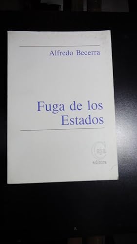 Imagen del vendedor de FUGA DE LOS ESTADOS a la venta por Ernesto Julin Friedenthal