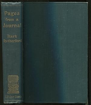 Seller image for Pages from a Journal: With Other Papers for sale by Between the Covers-Rare Books, Inc. ABAA