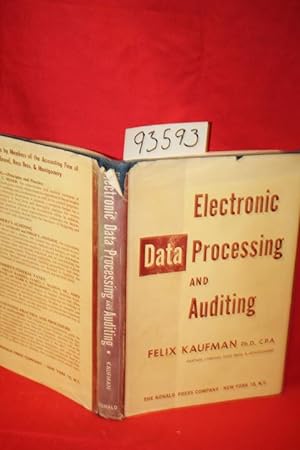 Bild des Verkufers fr Electronic Data Processing and Auditing zum Verkauf von Princeton Antiques Bookshop
