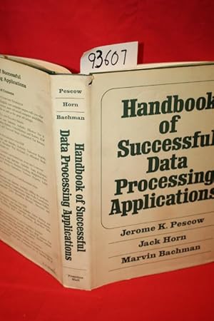 Bild des Verkufers fr Handbook of Successful Data Processing Applications zum Verkauf von Princeton Antiques Bookshop