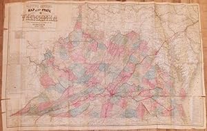 Lloyd's Official Map of the State of Virginia