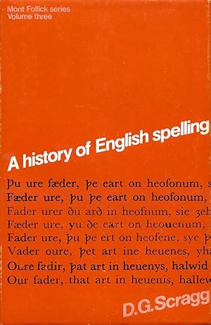 Seller image for A History of English Spelling for sale by Godley Books