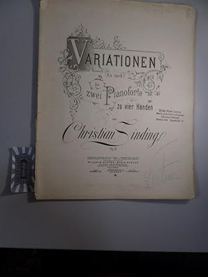 Bild des Verkufers fr Concert pour deux pianos, op. 39. UE 12151. zum Verkauf von Druckwaren Antiquariat