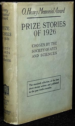Seller image for O. HENRY MEMORIAL AWARD PRIZE STORIES OF 1926 for sale by BLACK SWAN BOOKS, INC., ABAA, ILAB