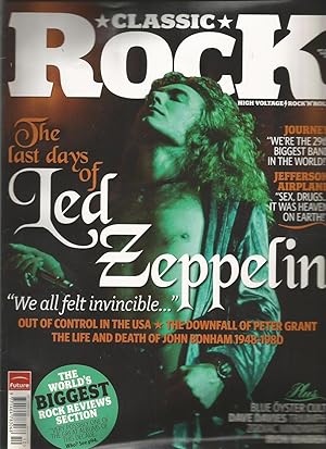 Imagen del vendedor de Classic Rock Magazine September 2005 Issue 84 Inc Led Zeppelin Etc a la venta por Books and Bobs