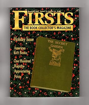 Firsts - The Book Collectors Magazine. December, 2001. The Secret Garden; American Gift Books; 10...