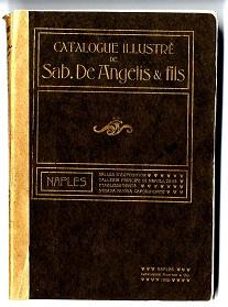 Catalogue illustré de Sab[atino] de Angelis and Fils, Naples [Neapel].