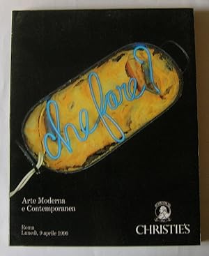 Arte Moderna e Contemporanea. Christie's Auction Catalog.