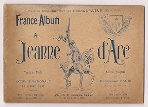 France-Album - numéro supplémentaire de FRANCE-ALBUM (Hors-série) à JEANNE d'ARC