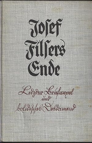 Bild des Verkufers fr Josef Filsers Ende. Ledzder Briefwexel und bolidisches Desdamend. Im Geiste Ludwig Thomas aufgeschrieben von Max Kirschner. Mit 13 Zeichnungen von Hans Vitus Vierthaler. zum Verkauf von Versandantiquariat Alraune