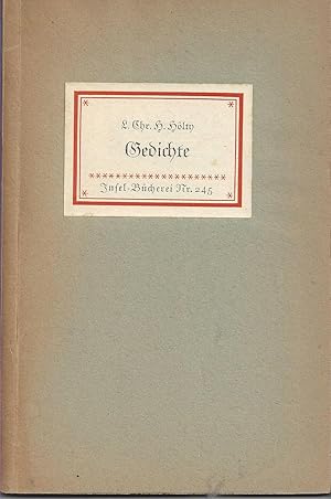 Seller image for Gedichte. for sale by Versandantiquariat Alraune