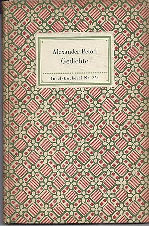 Imagen del vendedor de Gedichte. Auswahl und Nachwort von Robert Gragger. a la venta por Versandantiquariat Alraune