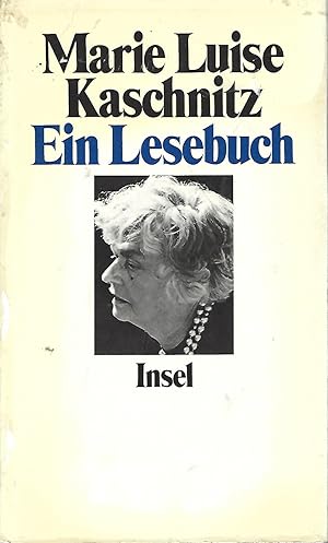 Bild des Verkufers fr Ein Lesebuch. 1964 - 1974. Herausgegeben und mit einem Nachwort von Heinrich Vormweg. zum Verkauf von Versandantiquariat Alraune