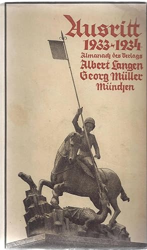 Ausritt. Almanach des Verlages Albert Langen - Gorg Müller. 5 Bände. 1933/1934, 1935/1936, 1936/1...