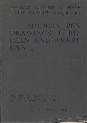 Modern pen drawings: European and American. Special winter number of "The Studio". A.D. 1900-1901.