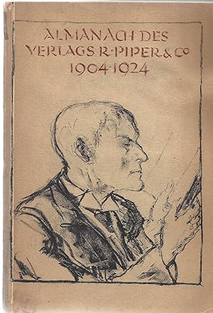 Almanache des Verlags Piper. 4 Bände. 1) 1904-1924. 2) Almanach 1935. 3) Almanach 1939. 4) Nach 5...