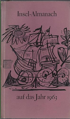 Insel-Almanach auf das Jahr 1963. Umschlag und Kalendarium von Andreas Brylka.