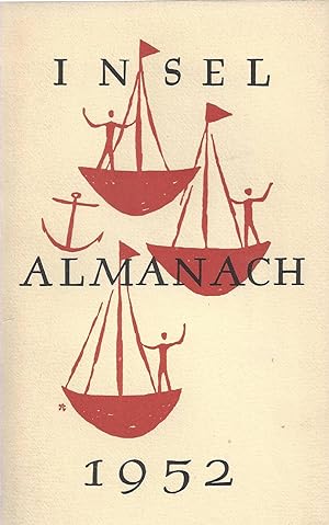 Insel-Almanach auf das Jahr 1952.Umschlags- und Titelzeichnung von Wilhelm Neufeld.