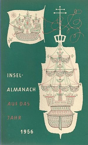 Insel-Almanach auf das Jahr 1956. Einband und Kalendarium von Erwin Poell.