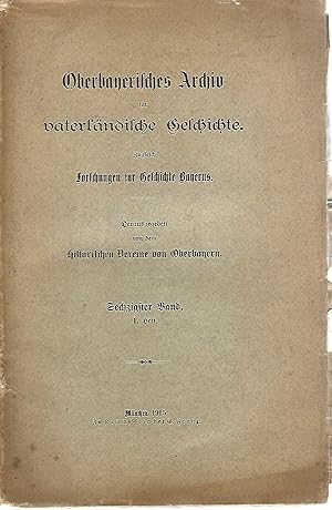 Ludwig Steub. In: Oberbayerisches Archiv für vaterländische Geschichte. Zugleich Forschungen zur ...