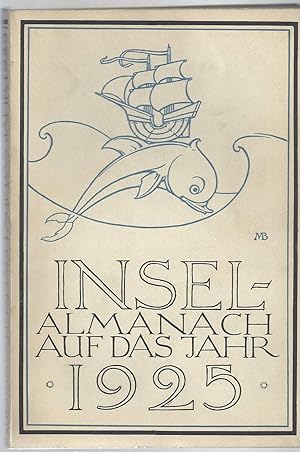 Insel-Almanach auf das Jahr 1925.