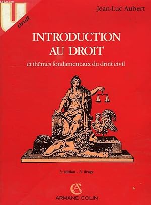 Seller image for INTRODUCTION AU DROIT ET THEMES FONDAMENTAUX DU DROIT CIVIL for sale by Le-Livre