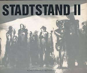 Imagen del vendedor de Stadtstand II. Instalation [Widmungsexemplar] [weitere Knstlerin / Autorin: Barbara Metselaar-Berthold] Ausstellungskatalog Knstlerhaus Bethanien, 30.9.-10.10.1988 a la venta por Fundus-Online GbR Borkert Schwarz Zerfa