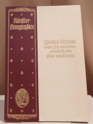 Bild des Verkufers fr Lorenzo Bernini. Seine Zeit, sein Leben, sein Werk. Mit 84 Abbildungen, darunter 6 Tonbilder. zum Verkauf von Dieter Eckert