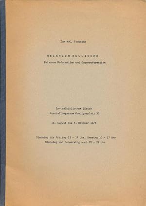 Seller image for Zwischen Reformation Und Gegenreformation for sale by Good Books In The Woods