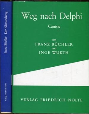 Seller image for 1.Weg nach Delphi. Cantos. 2.Der Niemandsweg oder Die Geeinten. Roman. 2 Bnde. for sale by Antiquariat am Flughafen